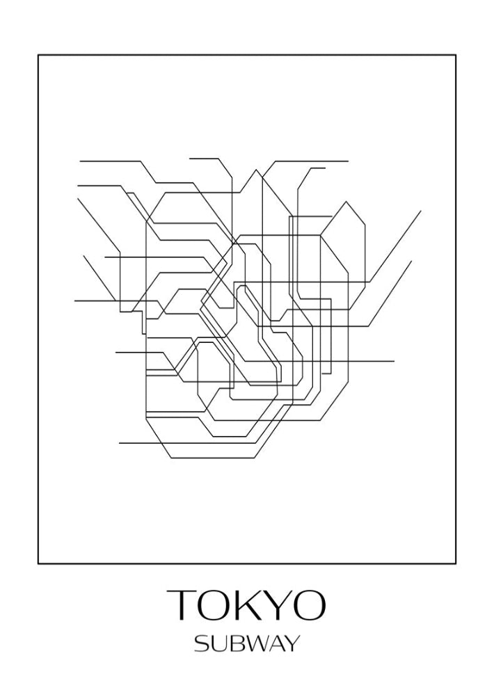Tokyo Subway Map