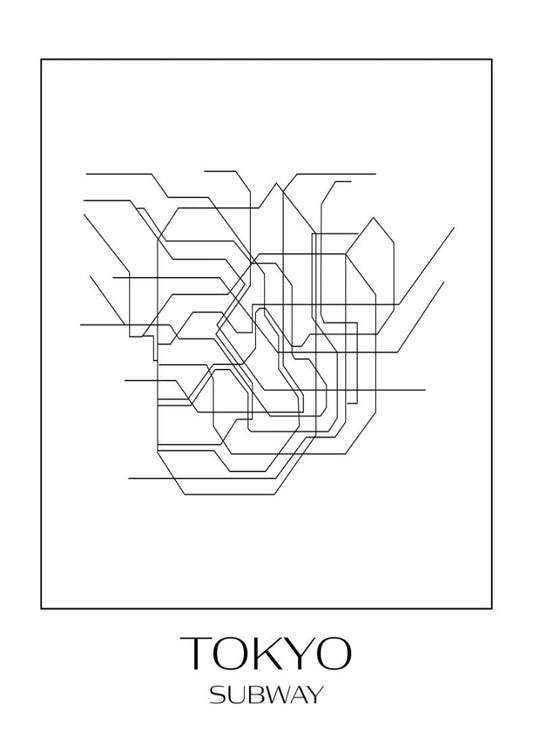Tokyo Subway Map