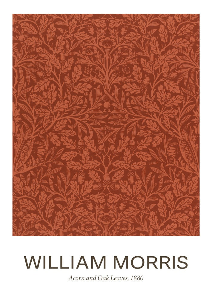 William Morris 'Acorn' Print