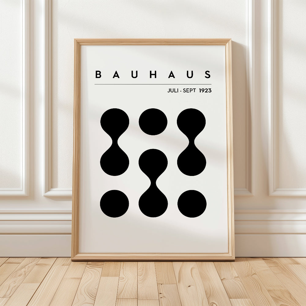 Bauhaus Black and White No. 2 Art Print