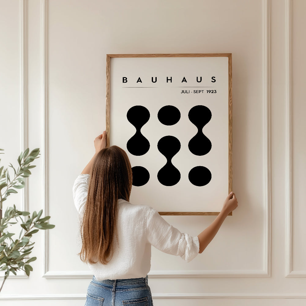 Bauhaus Black and White No. 2 Art Print