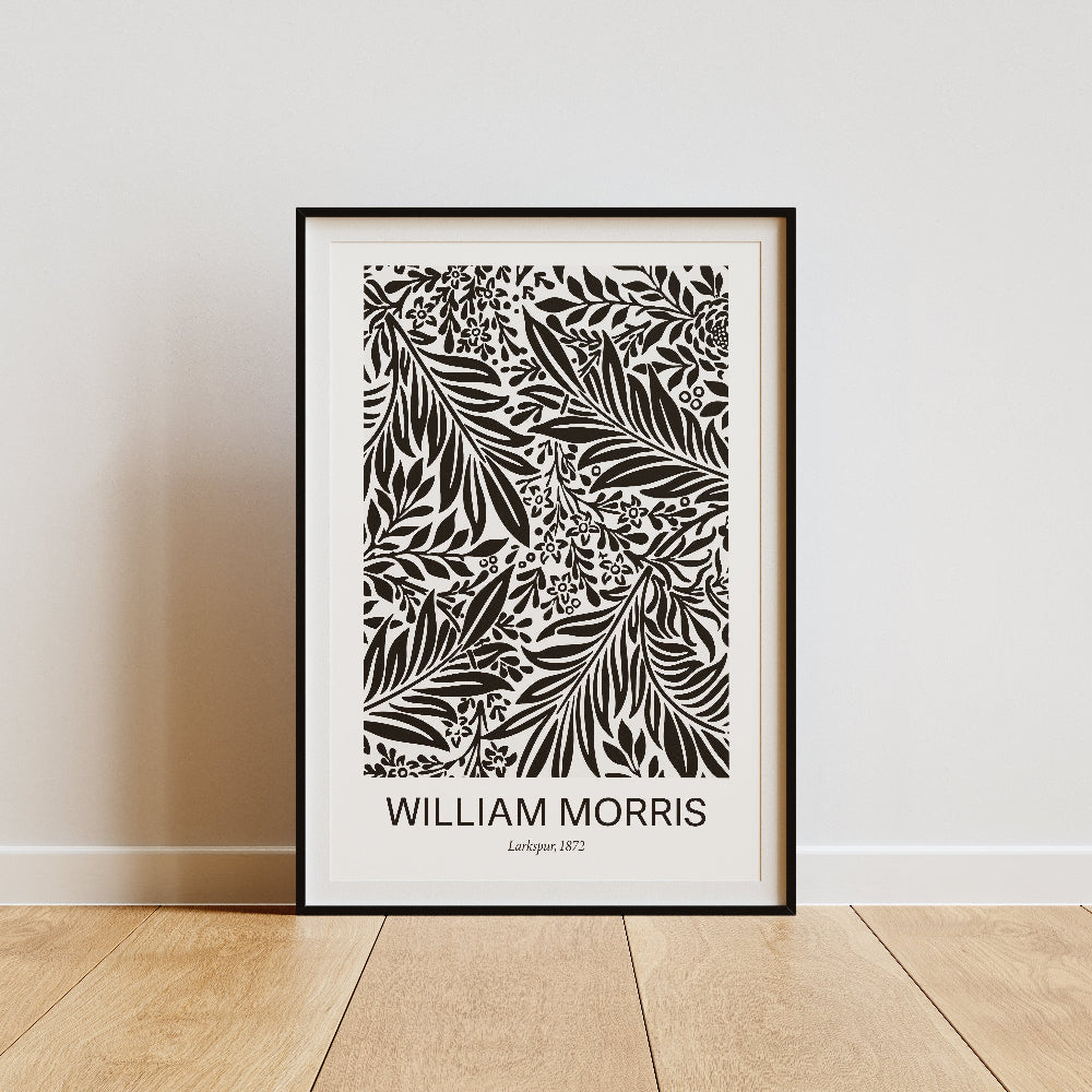 William Morris Black 'Larkspur'
