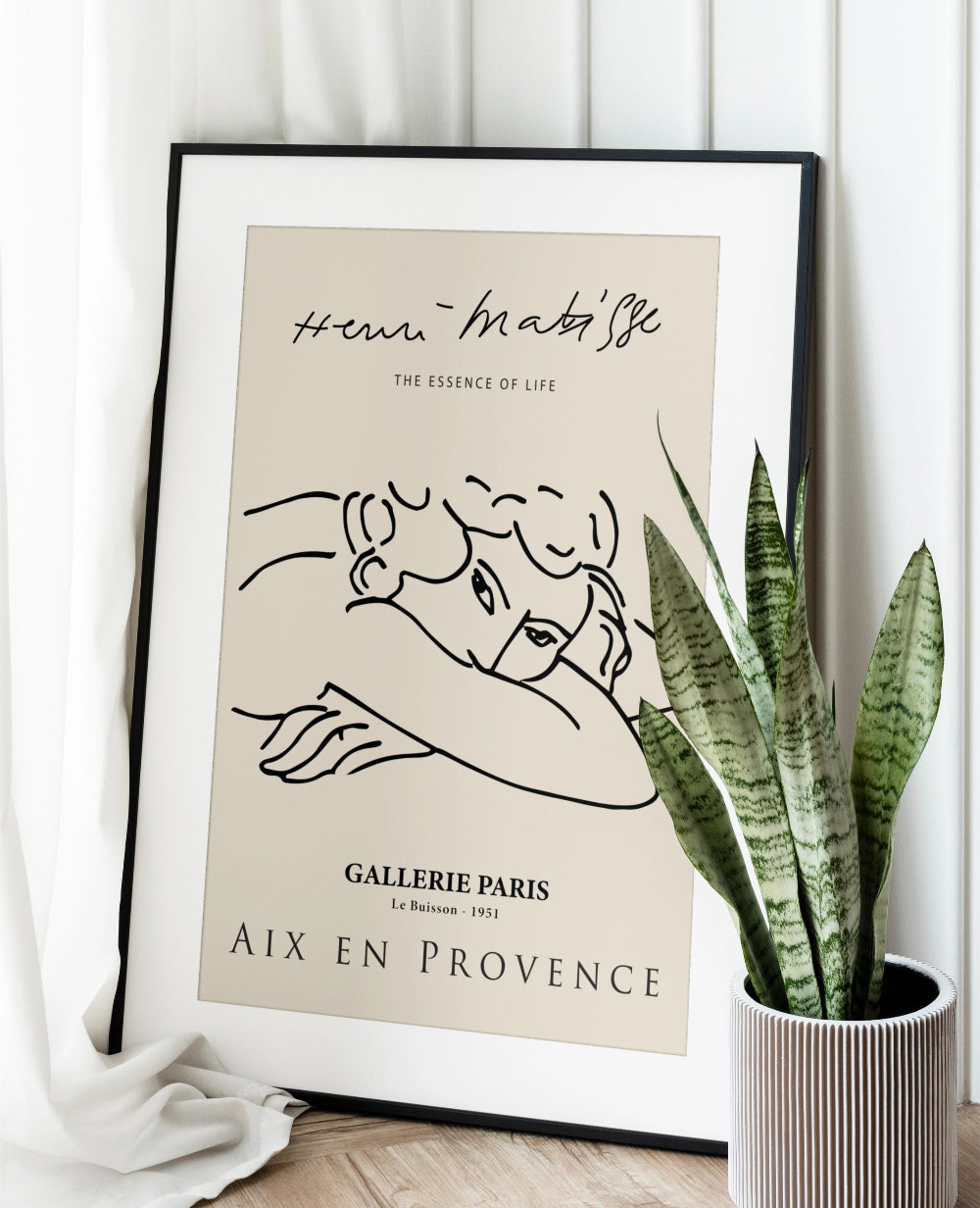 Matisse 'The Essence of Life' Exhibition Art Print