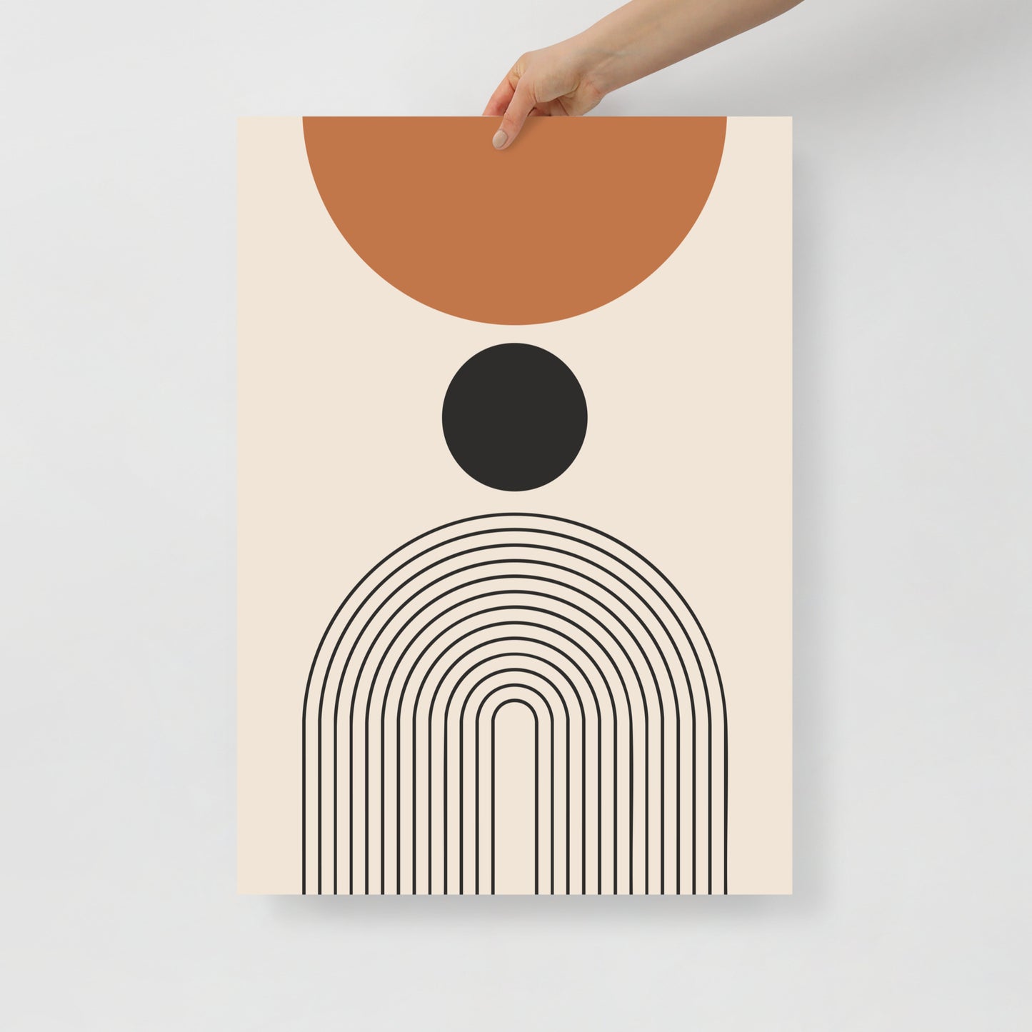 Mid-Century Modern Line Print No. 3
