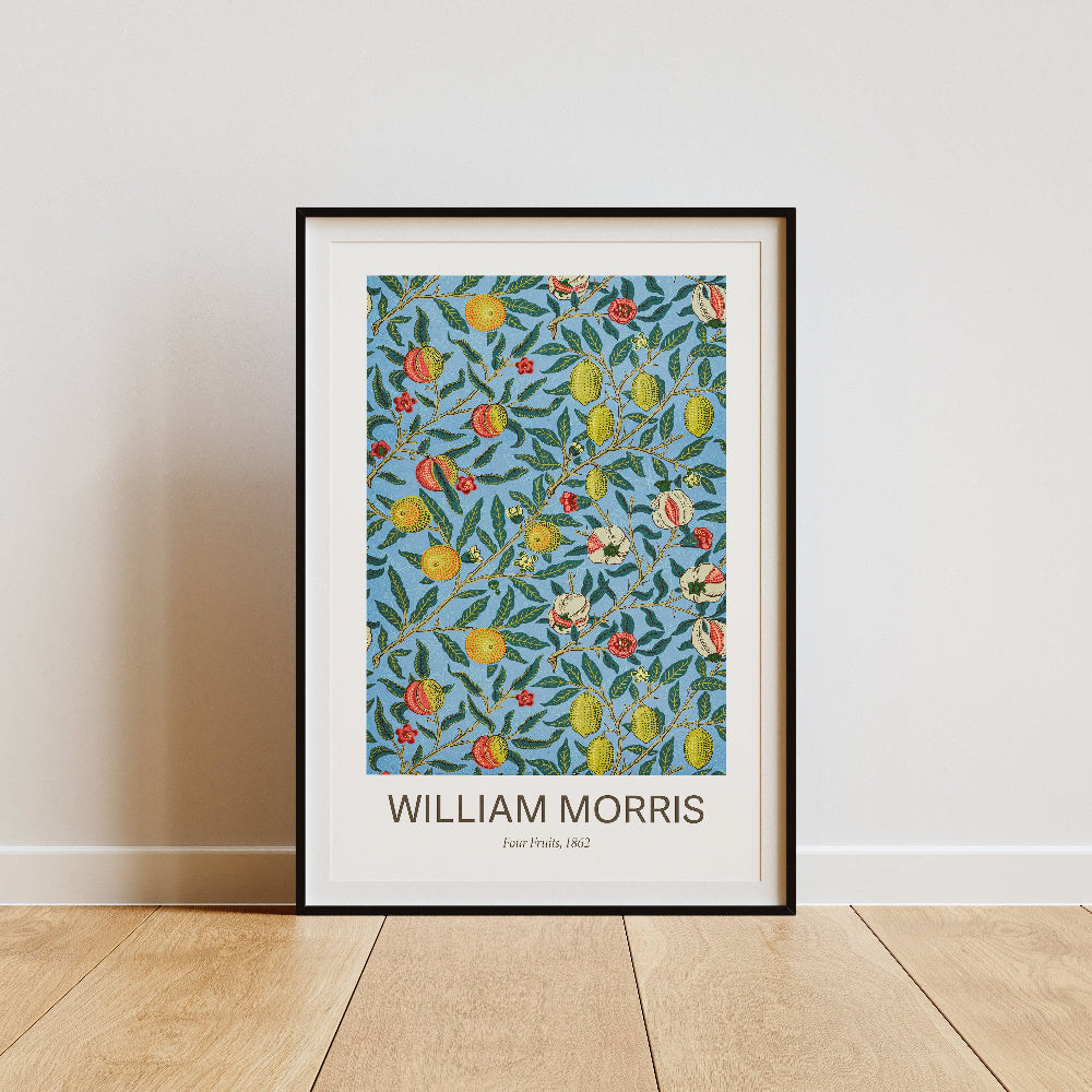 William Morris 'Four Fruits' Print