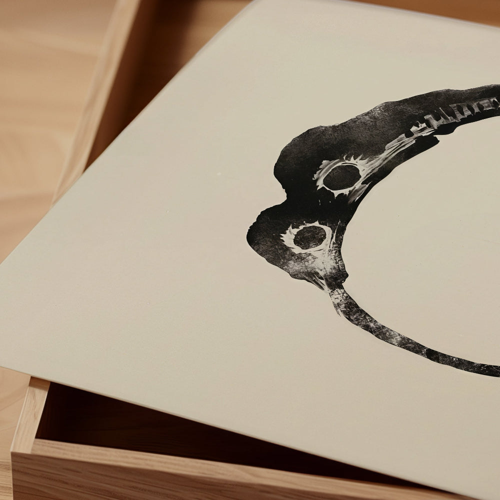 Matsumoto Hoji Round Frog Art Print
