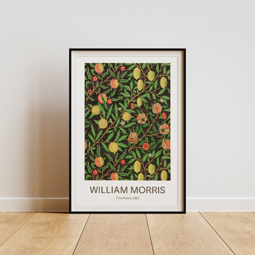 William Morris 'Fruit' Pattern Print