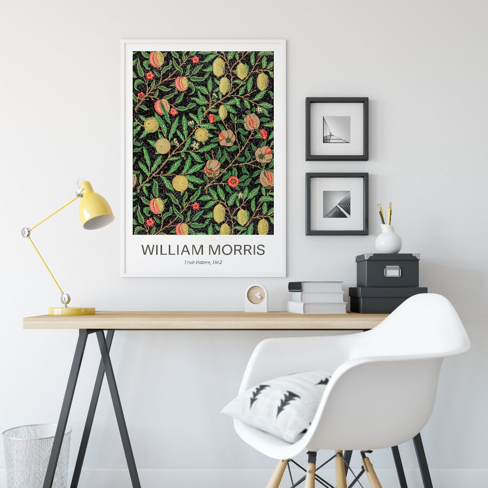 William Morris 'Fruit' Pattern Print