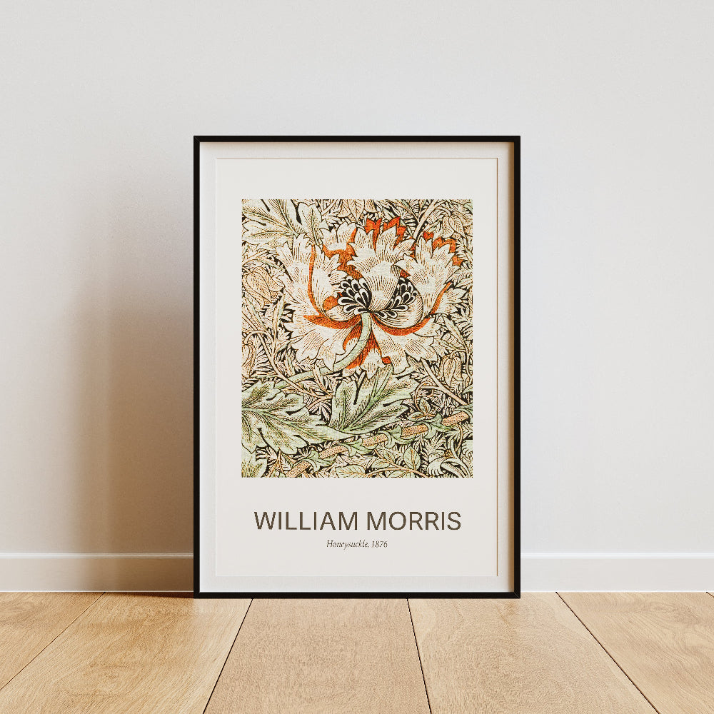 William Morris 'Honeysuckle' Print