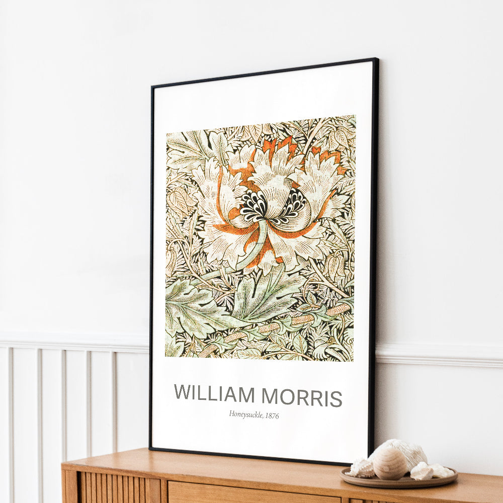 William Morris 'Honeysuckle' Print