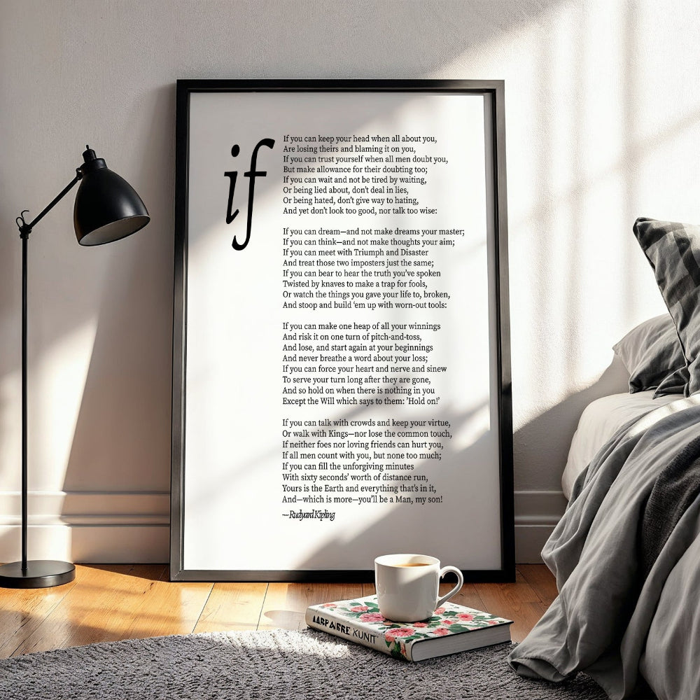 If Poem Quote Print
