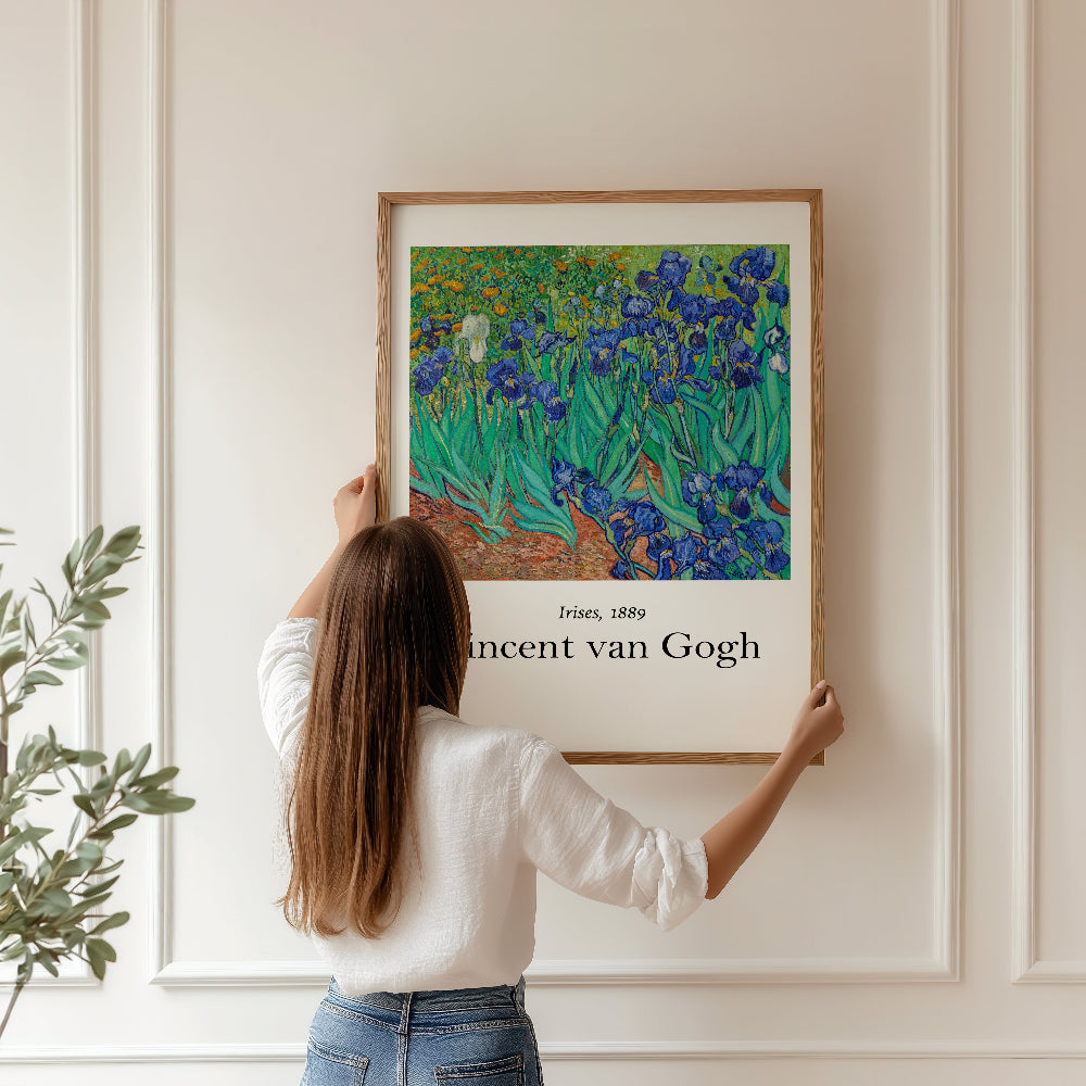 Vincent Van Gogh Irises Art Print