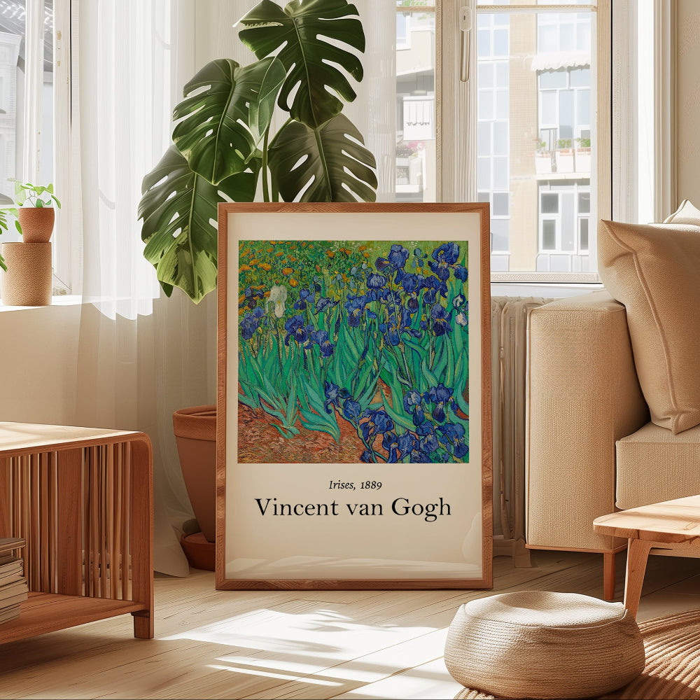 Vincent Van Gogh Irises Art Print