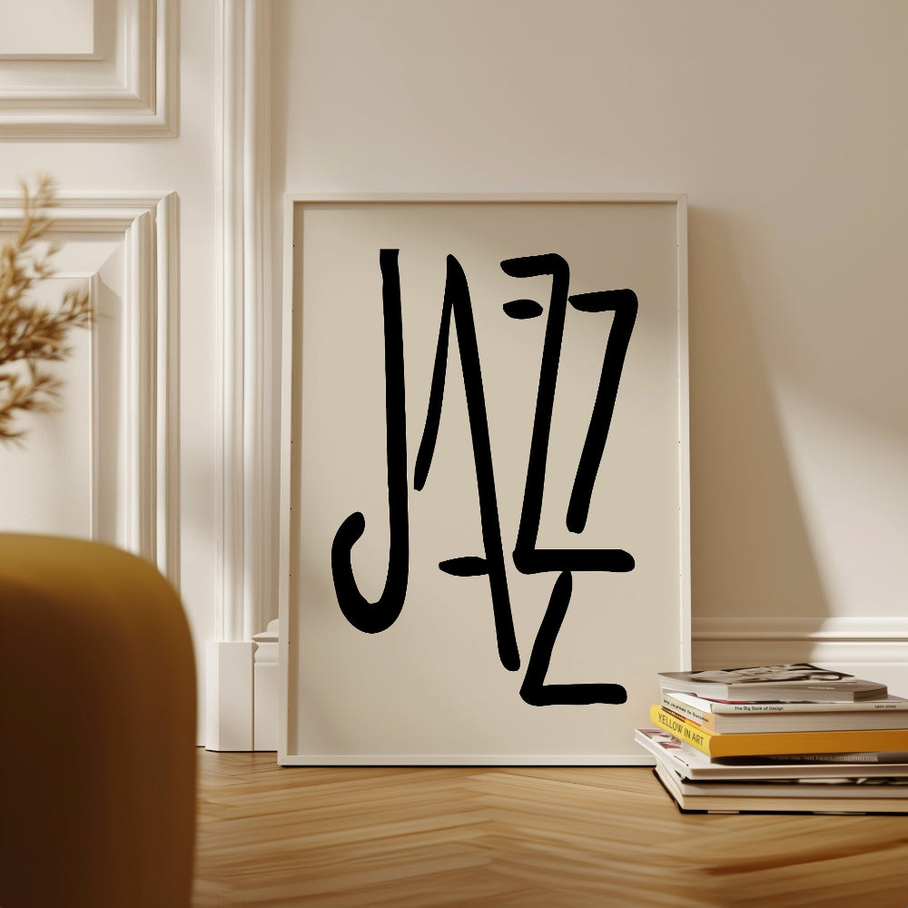 Matisse Jazz Typography Art Print