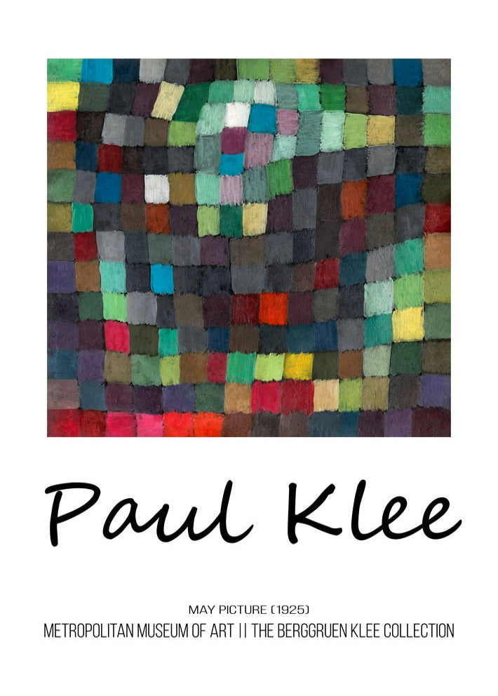 Paul Klee 'May Print' Exhibition Poster