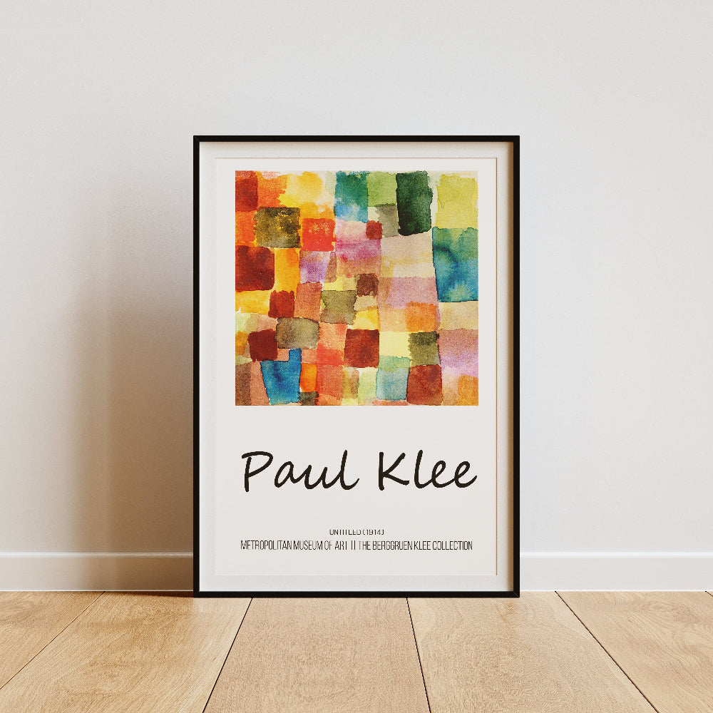Paul Klee 'Untitled' Exhibition Poster