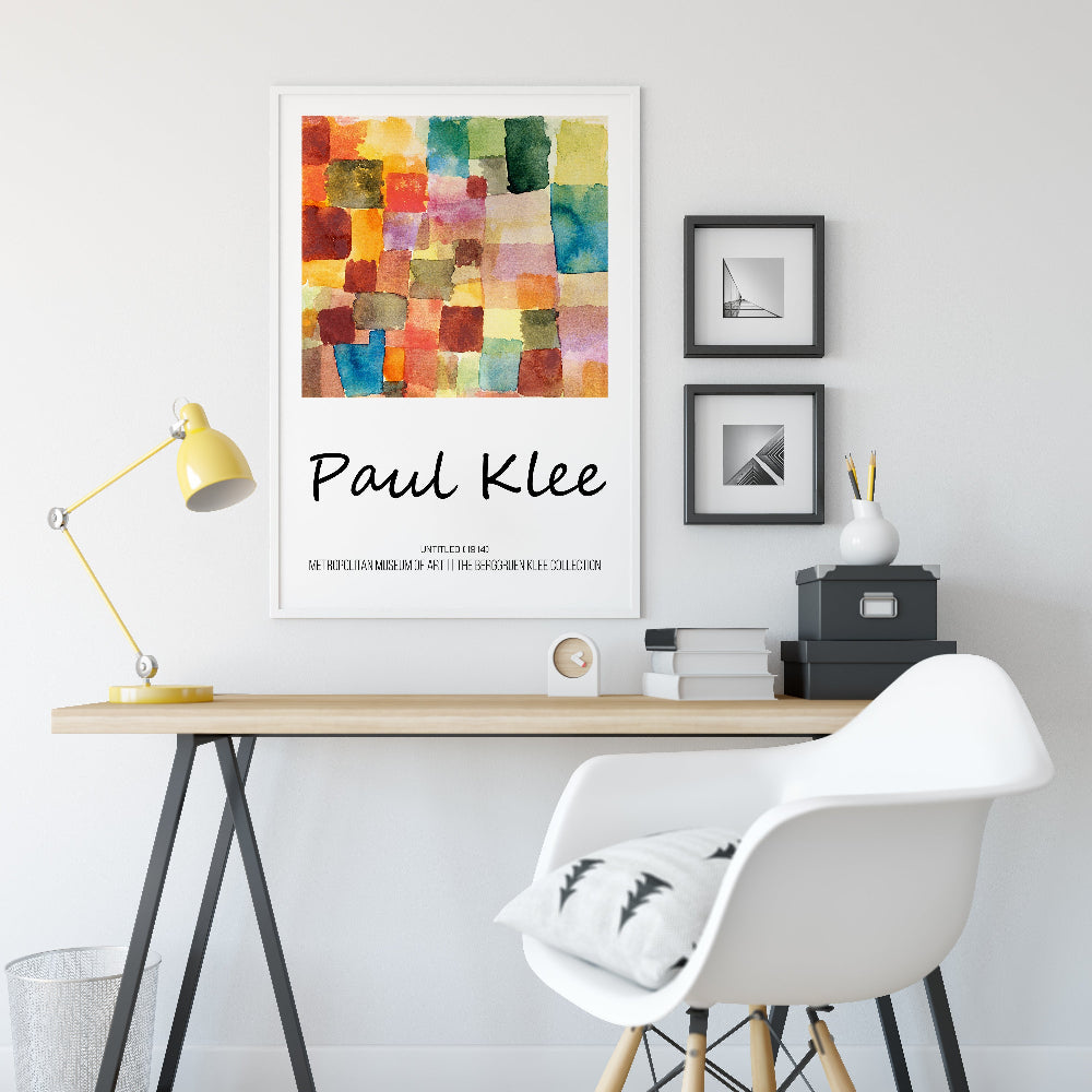 Paul Klee 'Untitled' Exhibition Poster
