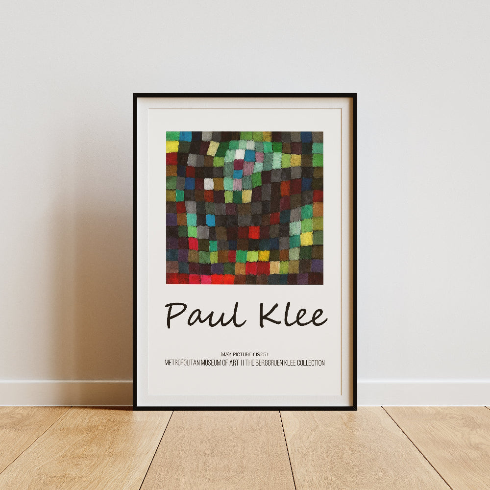 Paul Klee 'May Print' Exhibition Poster