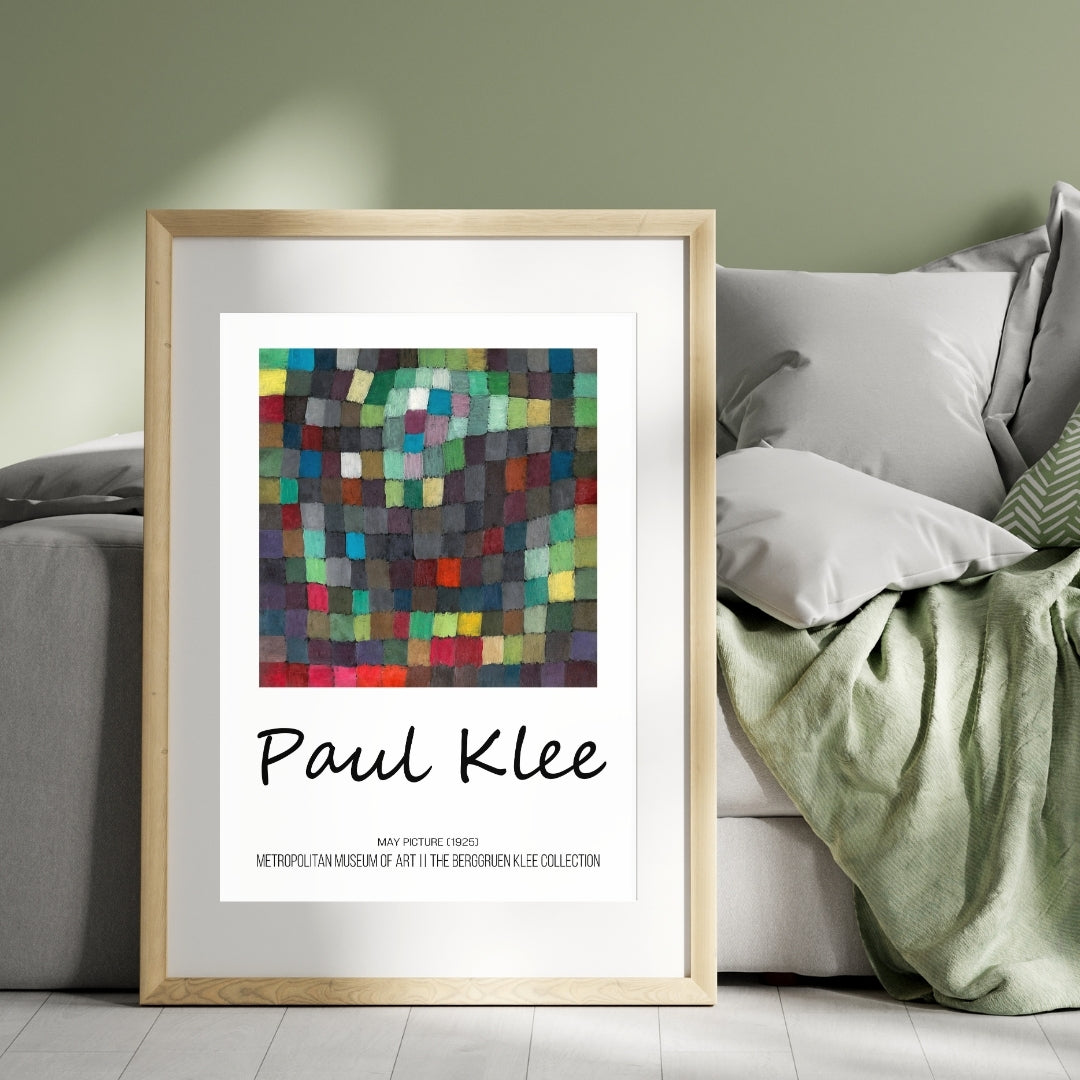Paul Klee 'May Print' Exhibition Poster
