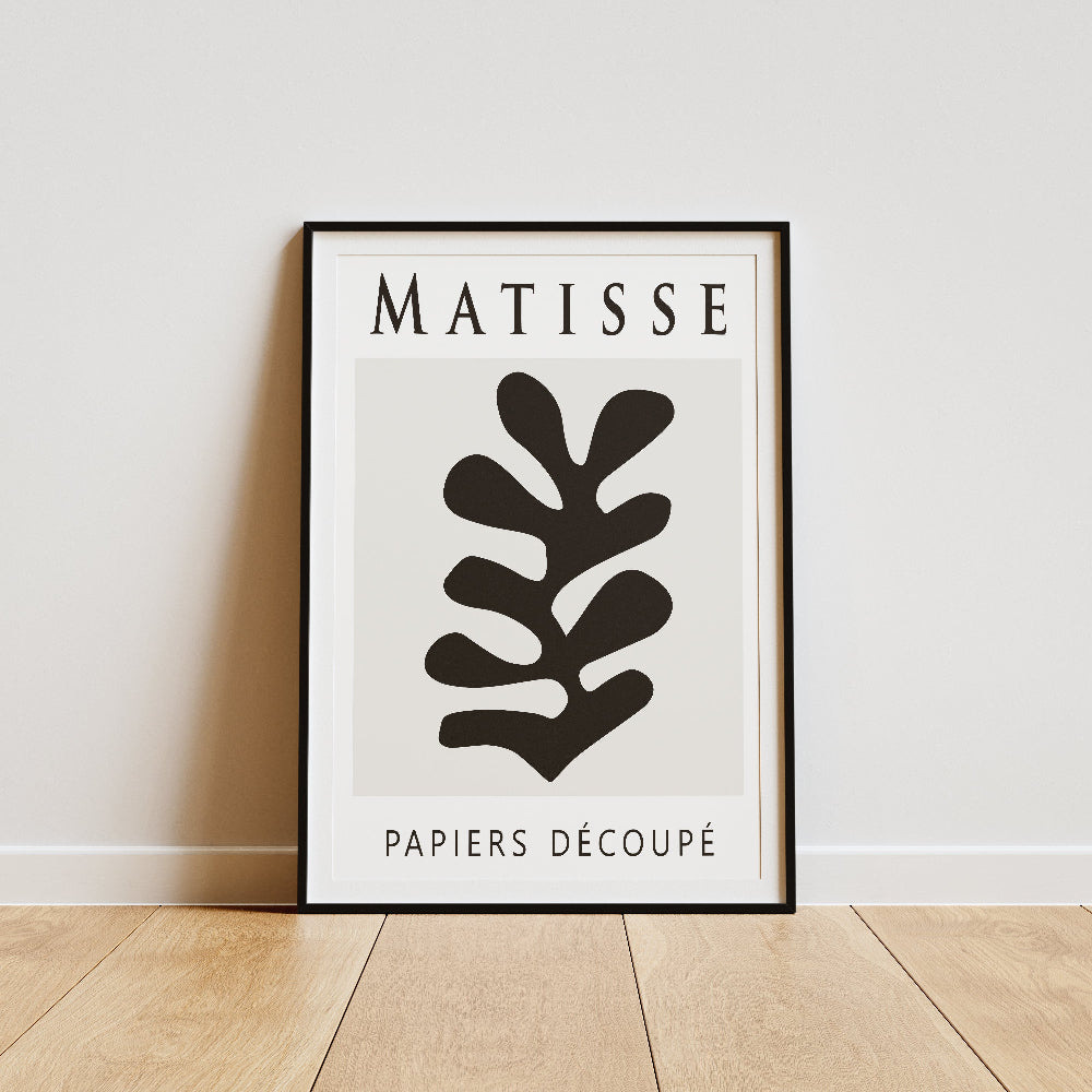 Matisse Cut Outs - Plant Form Exhibition Poster