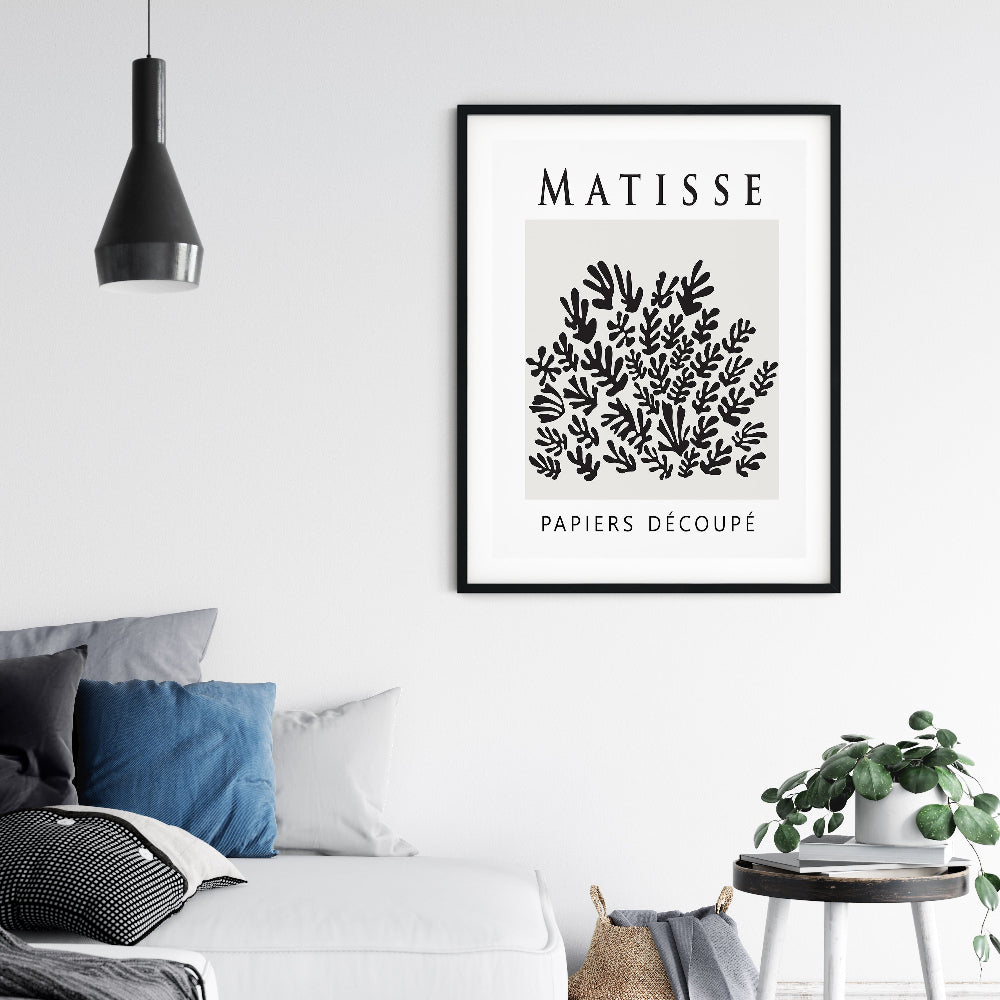 Matisse Cut-Outs - Nature Forms Exhibition Poster