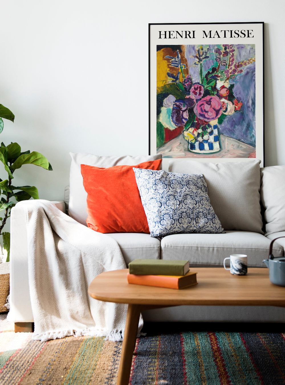 Matisse 'Les Pivoines' Peonies Art Print
