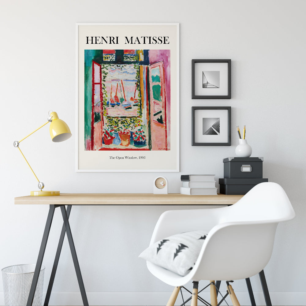 Matisse 'The Open Window' Art Print