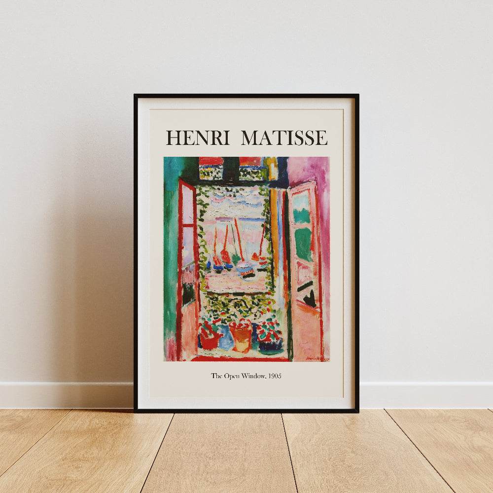 Matisse 'The Open Window' Art Print