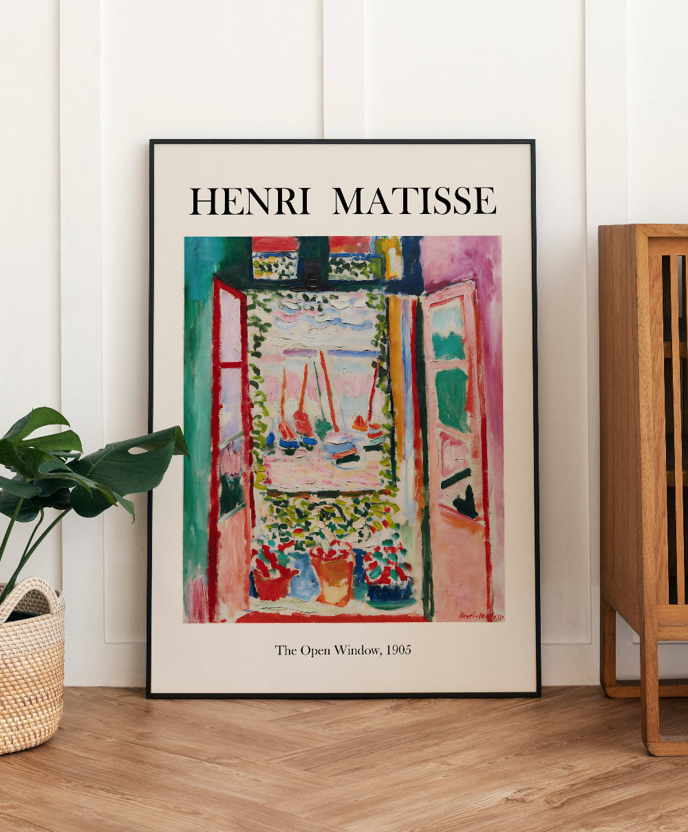 Matisse 'The Open Window' Art Print