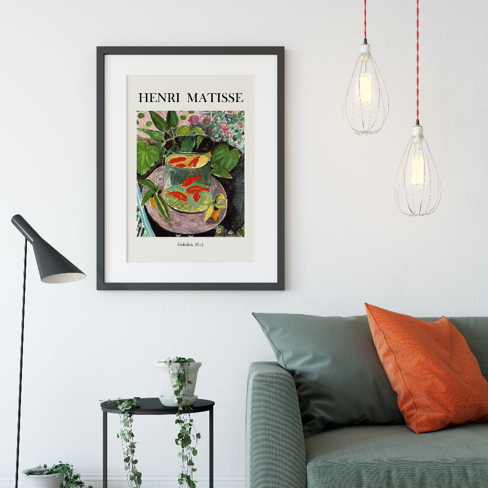 Henri Matisse 'The Goldfish' Exhibition Art Print