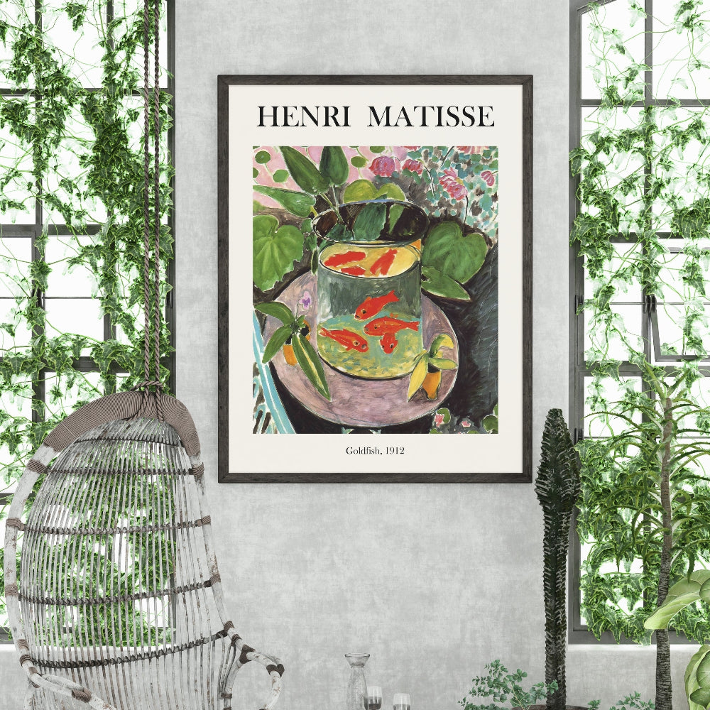 Henri Matisse 'The Goldfish' Exhibition Art Print