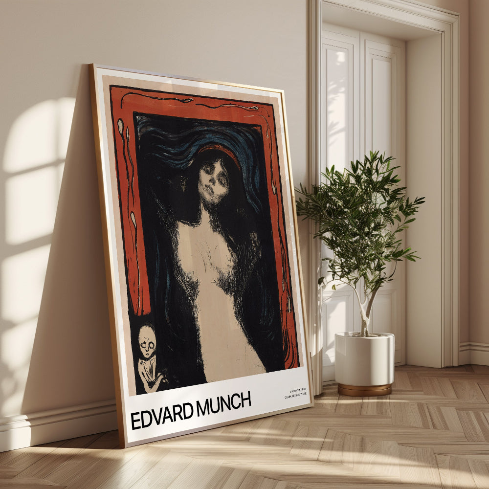 Edvard Munch 'Madonna' Print