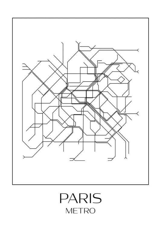 Paris Metro Map