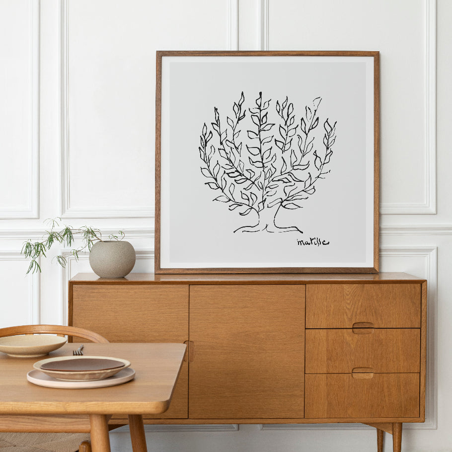 Matisse The Plane Tree Square Art Print