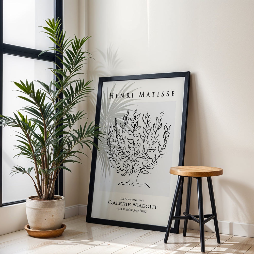 Matisse - The Plane Tree Exhibition Art Print