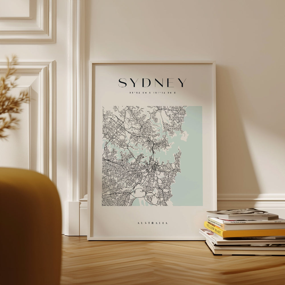 Sydney Square City Map Print